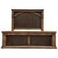 Woodland & Co Regal 4 Piece Queen Bedroom Set in Brown, , large