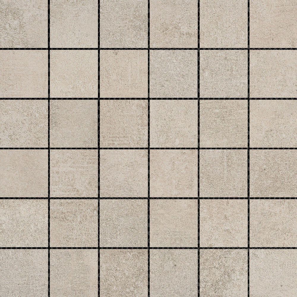 Emser Chiado II Carson 2" x 2" Square on 12" x 12" Porcelain Mosaic Sheet, , large