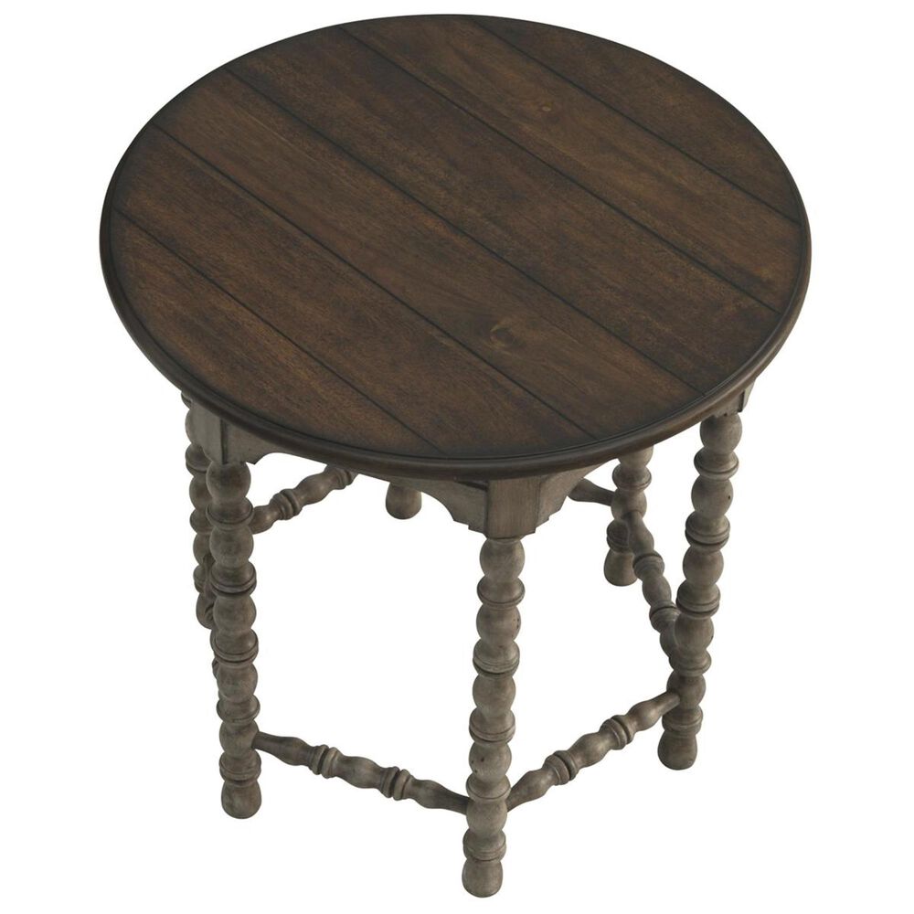 Flexsteel Plymouth Lamp Table in Whitewash, , large