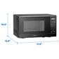 Midea 0.7 Cu. Ft. Countertop Microwave Oven in Black, , large