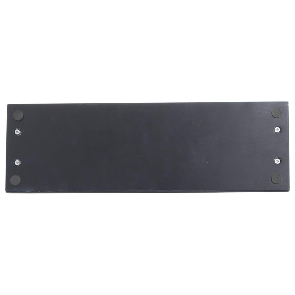 Maple and Jade 2-Piece Tray Set with Handles in Matte Black and Gold, , large