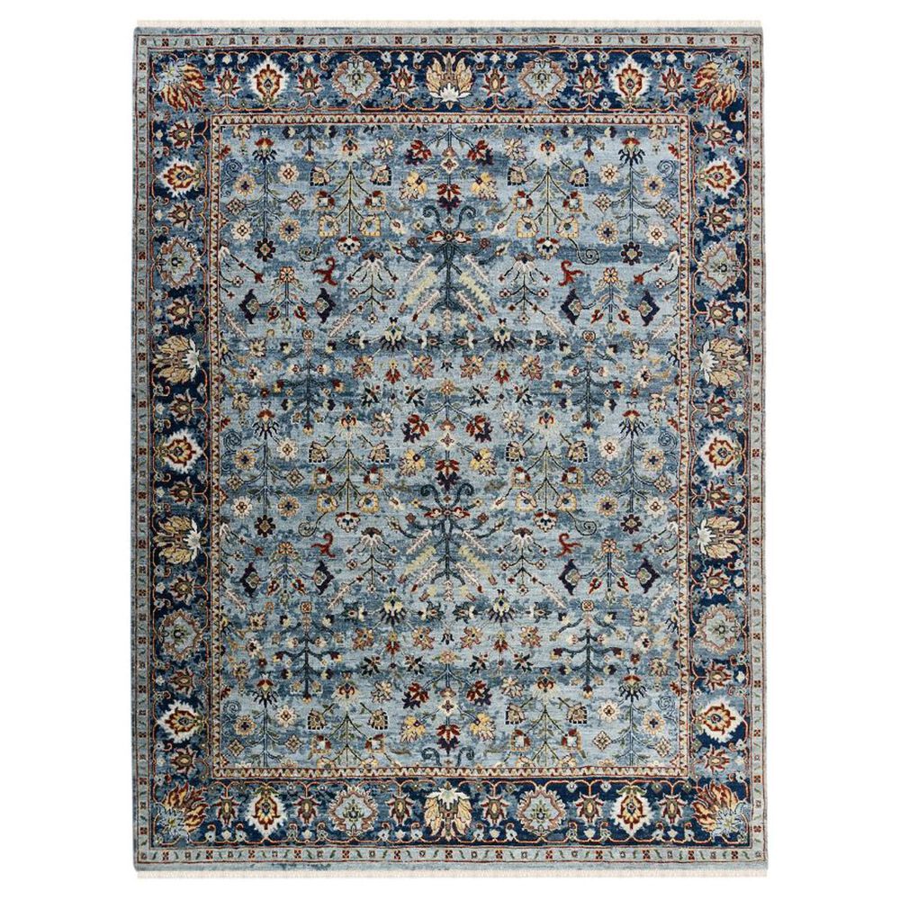 Amer Rugs Nuit Arabe 8" x 10" Carolina Indigo Area Rug, , large