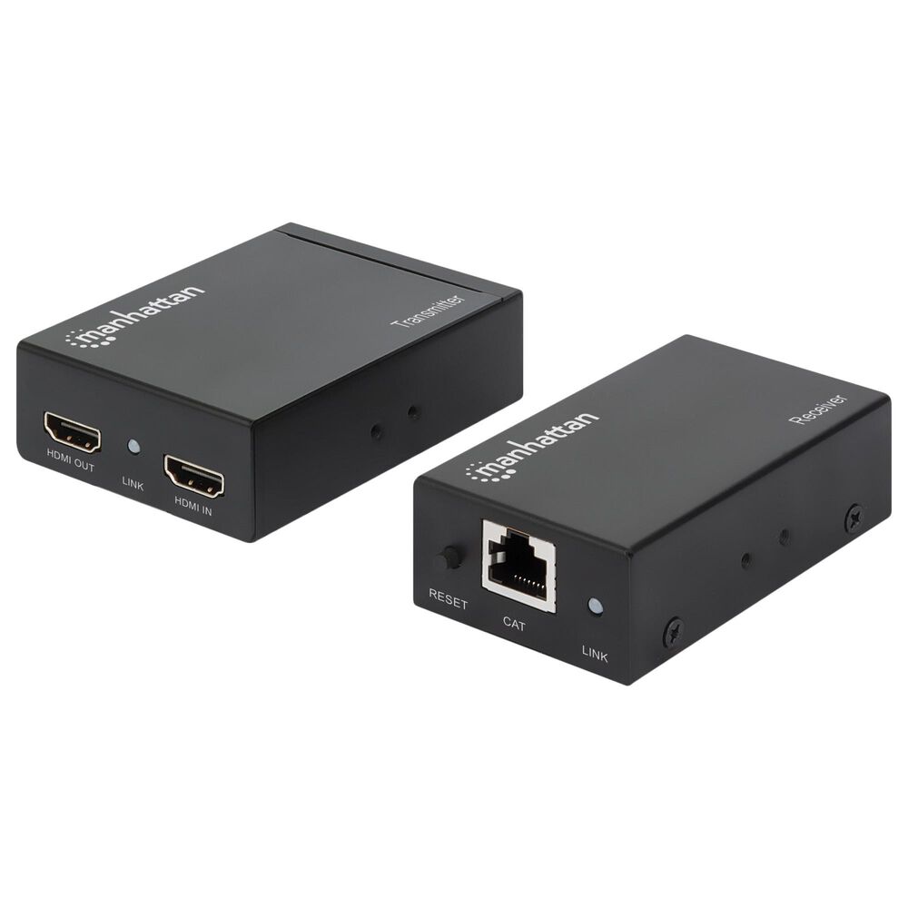 Manhattan 1080p HDMI over Ethernet Extender Kit, , large