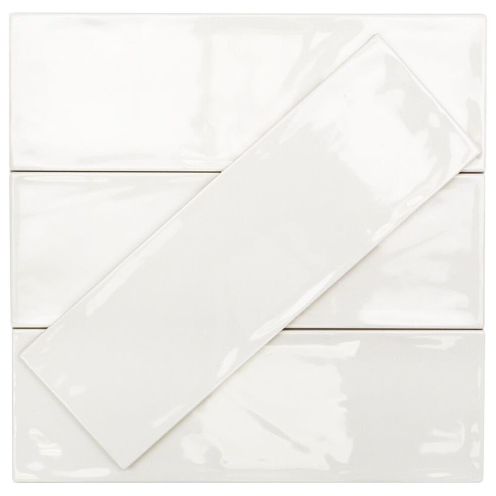 Soho Studio Bulevar White 4&quot; x 12&quot; Ceramic Tile, , large