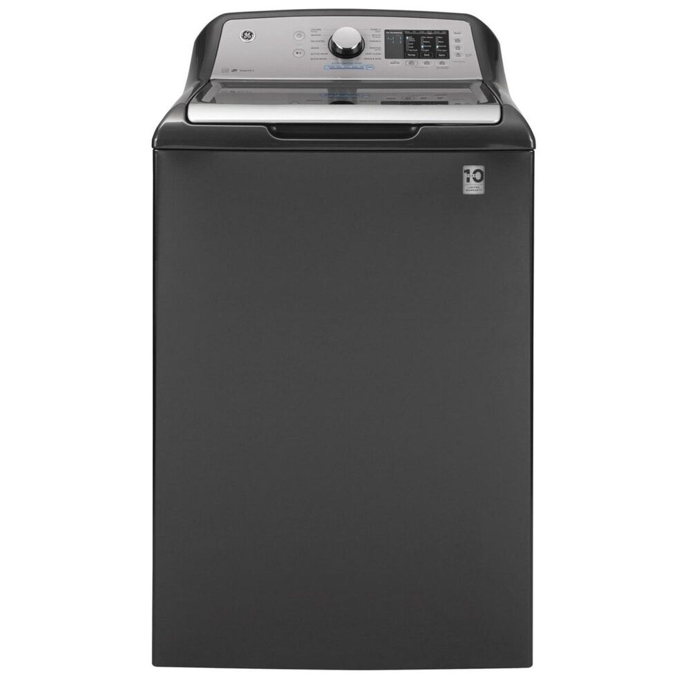 Ge Appliances 4 6 Cu Ft Top Load Washer With Agitator In Diamond Gray Nebraska Furniture Mart