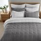 Levtex Cloud Waffle 3-Piece King Quilt Set in Grey, , large