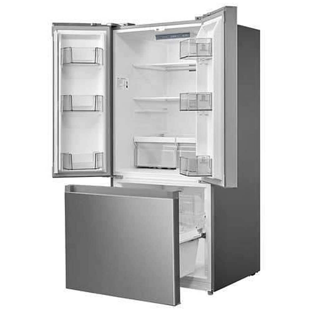 Midea 18.4 Cu. Ft. French Door Refrigerator in Stainless Steel, , large