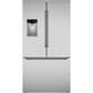Bosch 26 Cu. Ft. 100 Series French Door Bottom Mount Refrigerator in Stainless Steel, , large