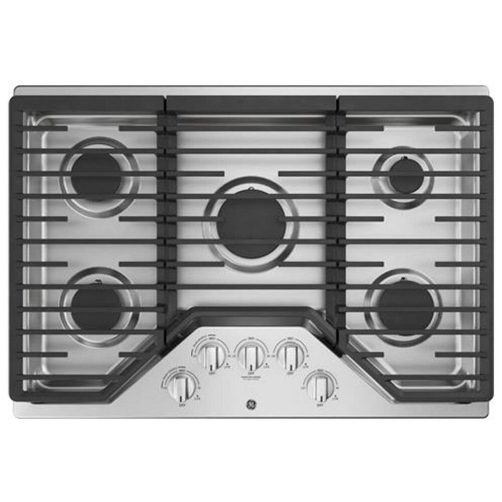 GE Appliances 30" Built-In Gas Cooktop in Stainless Steel, , large