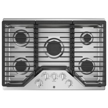 GE Appliances 30" Built-In Gas Cooktop in Stainless Steel, , large