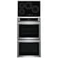 Frigidaire 2-Piece Kitchen Package with Stainless Steel 30" Built-In Convection Double Wall Oven and Black 30" Induction Cooktop, , large
