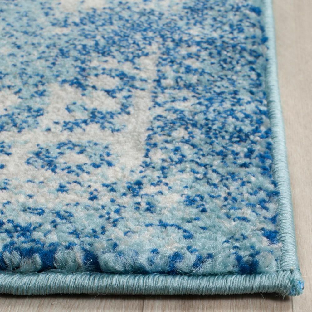 Safavieh Evoke EVK256C 2&#39;2&quot; x 15&#39; Blue and Ivory Runner, , large