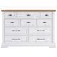 Ashley Ashbryn Dresser in White and Natural, , large