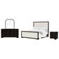 Shannon Hills Lydia 4-Piece Queen Platform Upholstered Bedroom Set in Dark Cabernet, , large