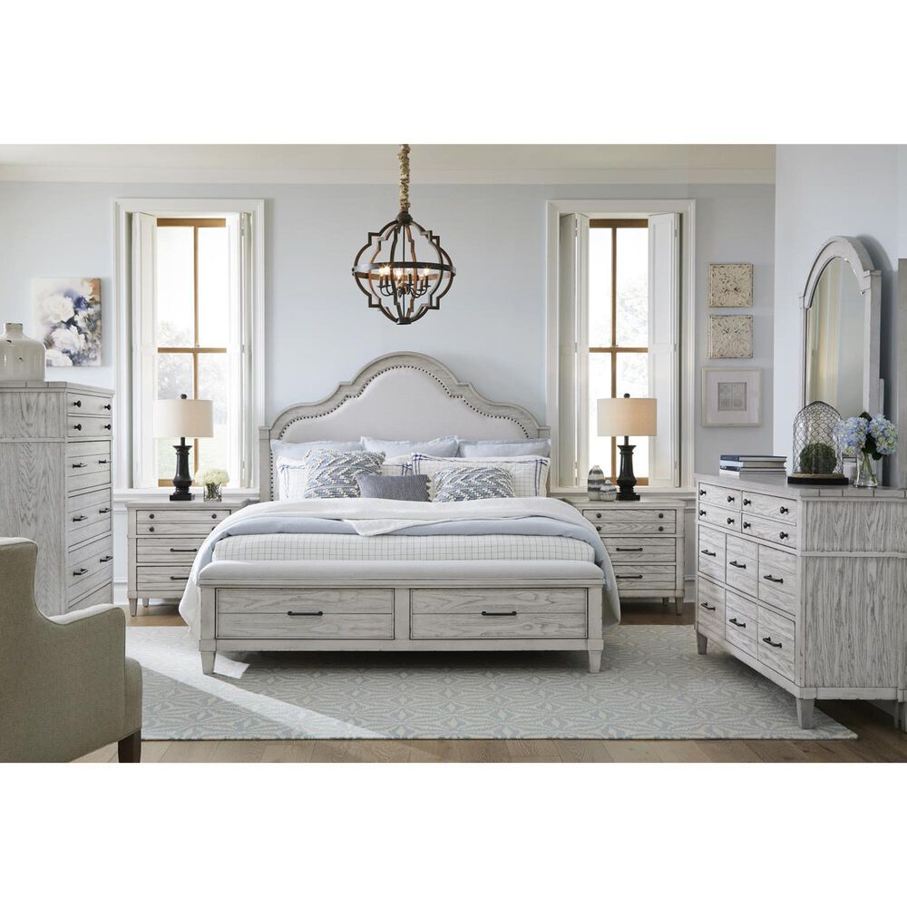 Legacy Classic Belhaven 8-Drawer Dresser and Mirror in Weathered Plank, , large