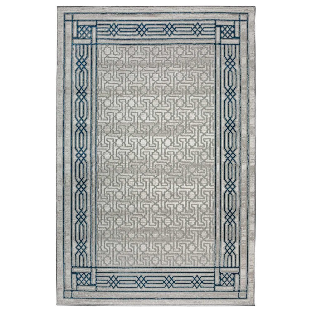 Radici USA Davide Southwestern 5"3" x 7"3" Blue Area Rug, , large