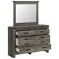 Ashley Frandern 4-Piece Twin Bookcase Bedroom Set in Rustic Warm Gray, , large