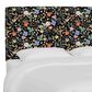 Skyline Furniture Elly California King Headboard in Peacock Blue and White, , large