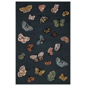 Rifle Paper Co. x Loloi Highgrove Teal 2"3" x 3"9" Area Rug, , large
