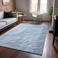 Dalyn Rug Company Pacifica PA1 10" x 14" Denim Area Rug, , large