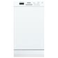 Danby 18" Built-In Dishwasher with Child Lock in White, , large