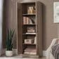 Sauder Home Storage Cabinet in Brushed Oak, , large