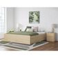 Ashley Onita King Platform Bed with 2 Side Storage in Natural, , large