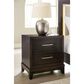 Ashley Neymorton 2-Drawer Nightstand in Dark Grayish Brown, , large