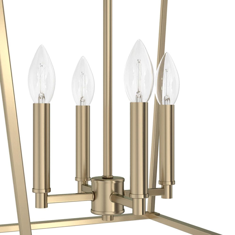 Hunter Laurel Ridge 18&quot; 4-Light Lantern Pendant in Alturas Gold, , large