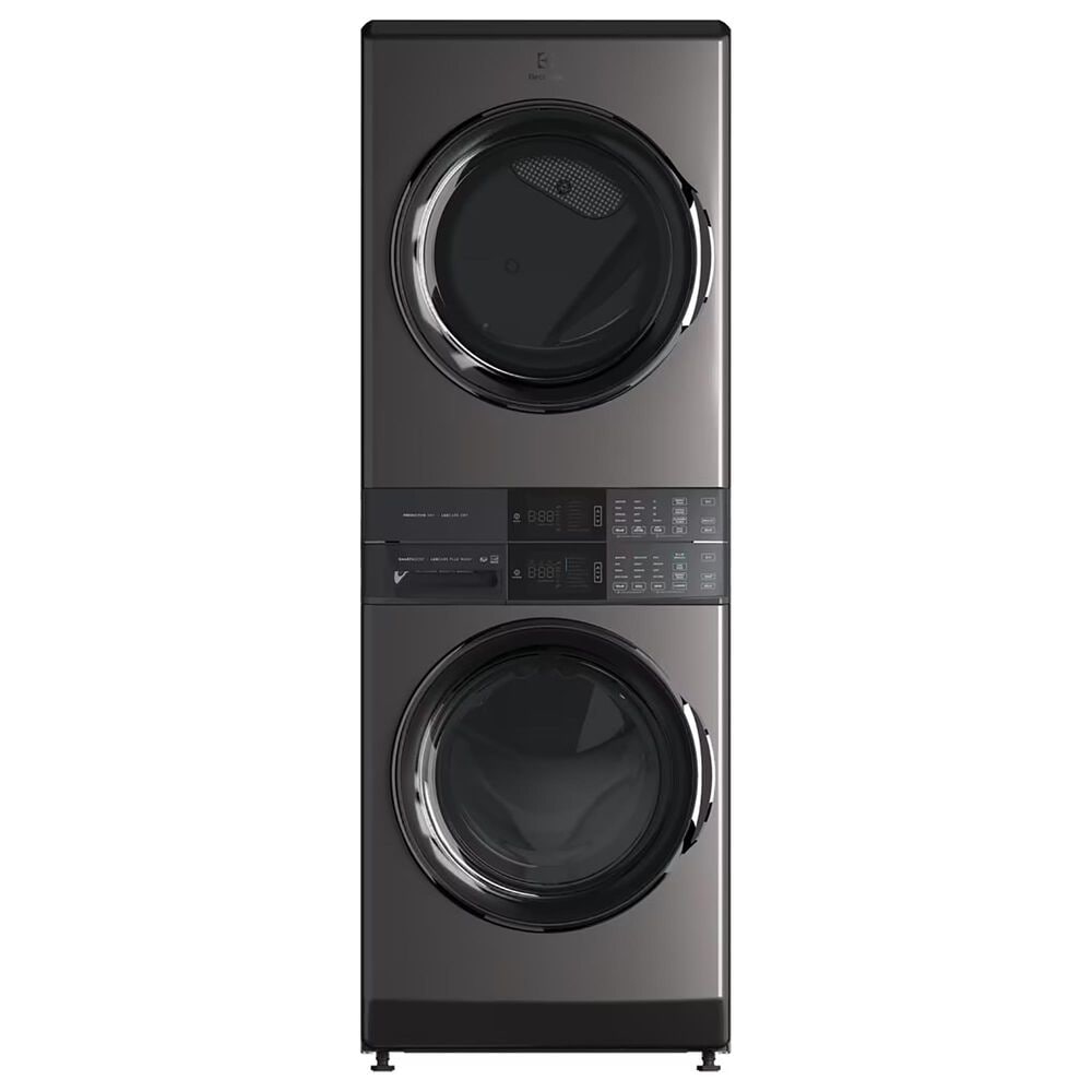 Electrolux 4.5 Cu. Ft. Washer and 8.0 Cu. Ft. Electric Dryer Stack Laundry in Titanium, , large