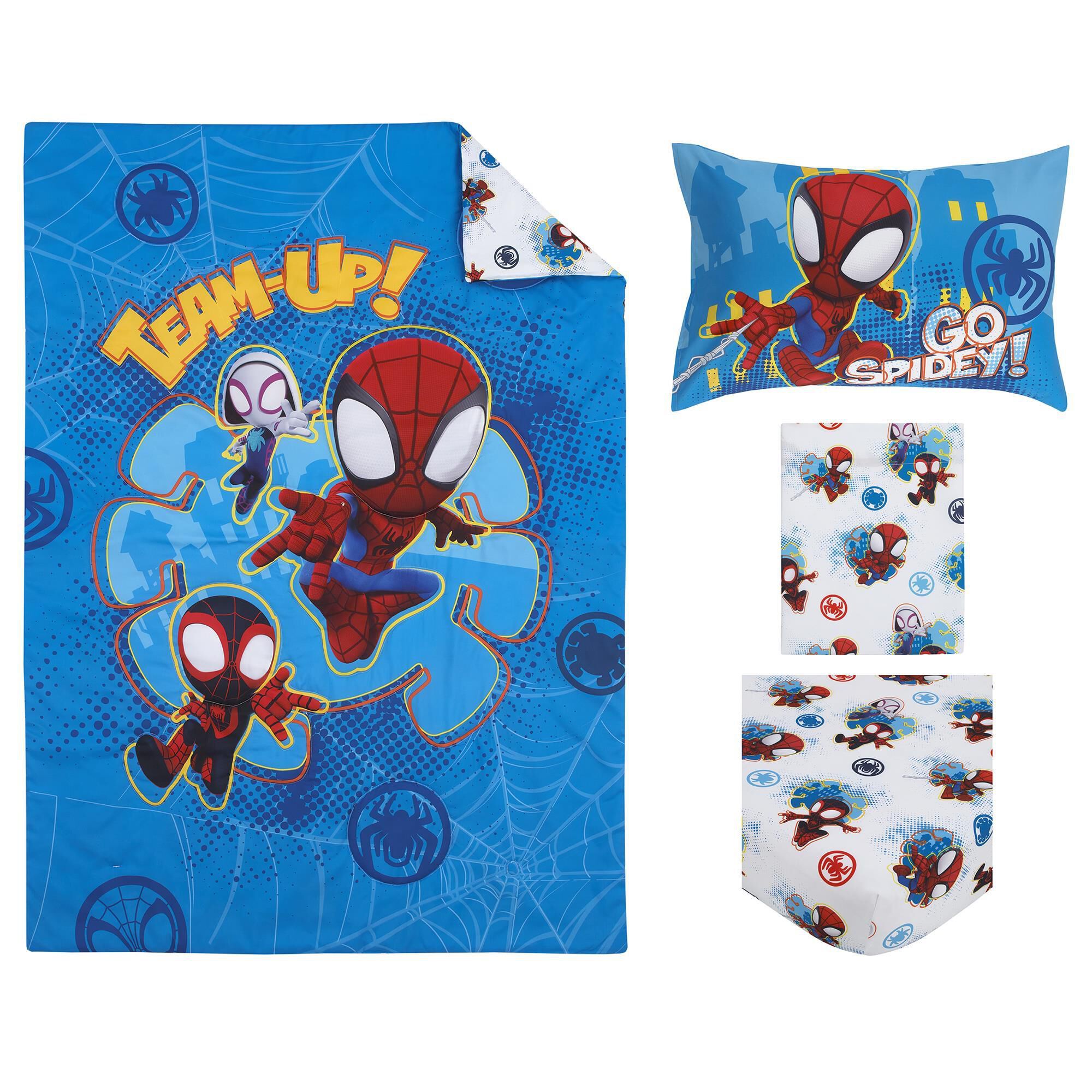 Nojo Baby and Kids Spidey Team 4 Piece Toddler Set NFM
