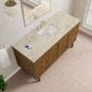 James Martin Laurent 60" Single Bathroom Vanity in Honey Oak with 3 cm Tajnar Eclos Top, Rectangular Sink and FreePower Wireless Charger, , large