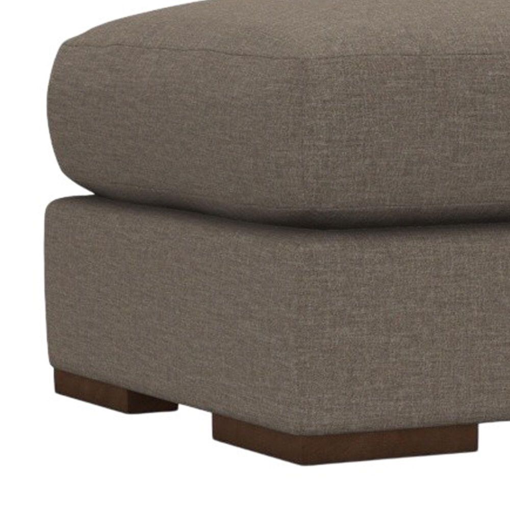 Rowe Furniture Maddox Ottoman in Charcoal Brown, , large