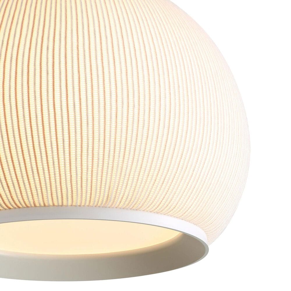 Golden Lighting Tela 14" LED Pendant in Sand Yellow, , large