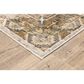 Oriental Weavers Maharaja Terrell 661C 9"10" x 12"10" Gold Area Rug, , large