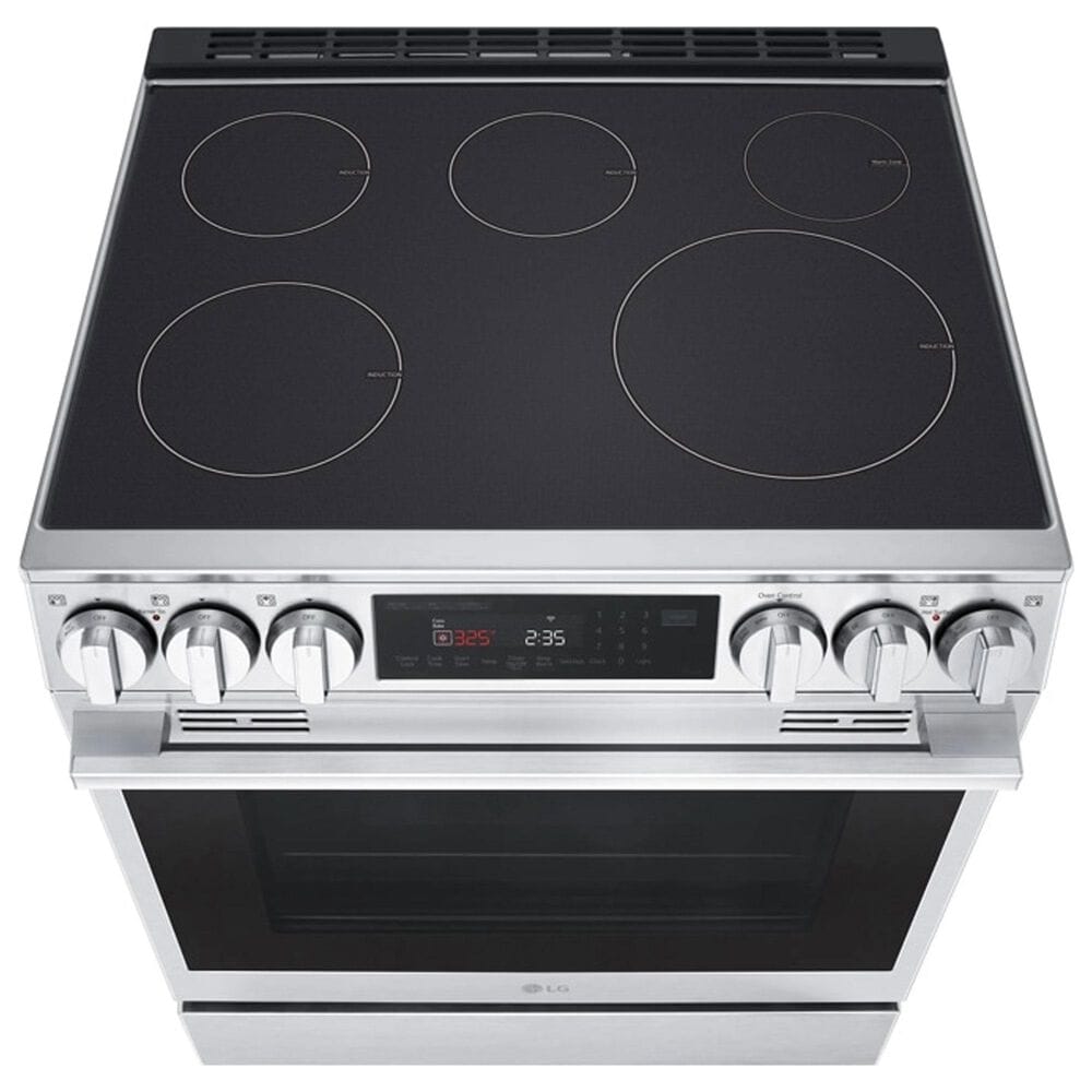LG 6.3 Cu. Ft. Smart Induction Slide-In Range with InstaView, ProBake Convection, Air Fry and Air Sous Vide in Stainless Steel, , large