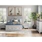 Ashley Makidern Queen Storage Bed with Two Drawers in Whitewash, , large