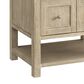 James Martin Vanities Breckenridge 30" Single Vanity in Whitewashed Oak with 3 cm Ethereal Noctis Quartz Top, , large