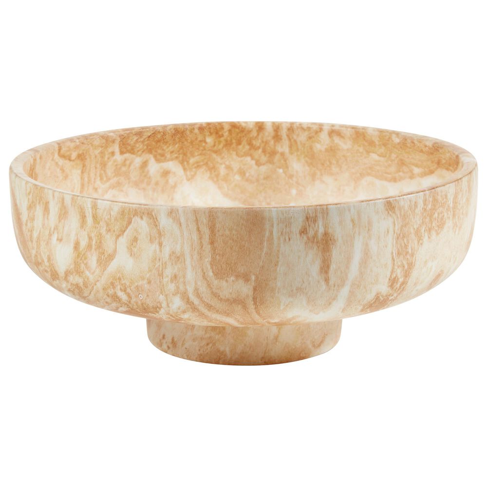 Ashley Cammen Bowl in Tan and White, , large