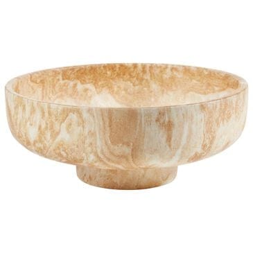 Ashley Cammen Bowl in Tan and White, , large