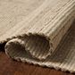 Loloi Valentina Beige and Taupe 5"6" x 8"6" Area Rug, , large
