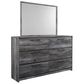 Signature Design by Ashley Baystorm 6 Drawer Dresser in Smoke Gray, , large