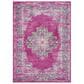 Nourison Passion PSN03 6"7" x 9"6" Fuchsia Area Rug, , large