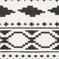 Surya Moroccan Shag MCS-2305 2" x 3" Black and White Area Rug, , large