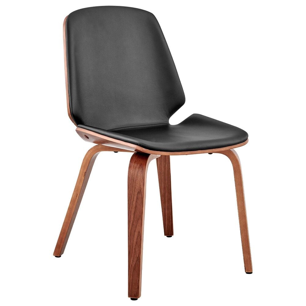 Blue River Brinley Dining Chair in Black and Walnut, , large