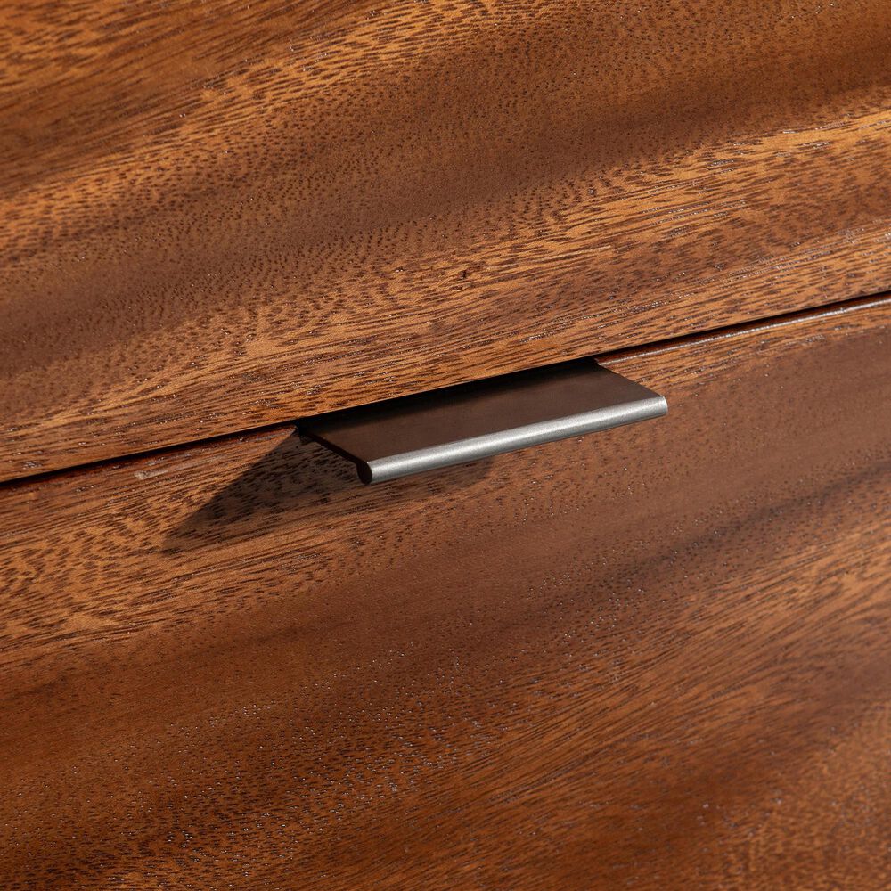 Bernhardt Brasea 24" 2-Drawer Nightstand in Lume and Tungsten with USB Ports, , large