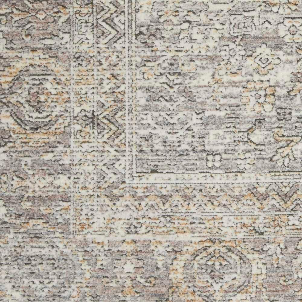 Nourison Starry Nights STN04 5&#39; x 7&#39; Cream and Grey Area Rug, , large