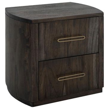 Fallridge Balam 2-Drawer Nightstand in Black, , large