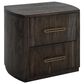 Fallridge Balam 2-Drawer Nightstand in Black, , large