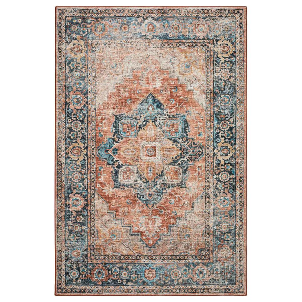 Dalyn Rug Company Jericho 8" Round Spice Indoor/Outdoor Area Rug, , large